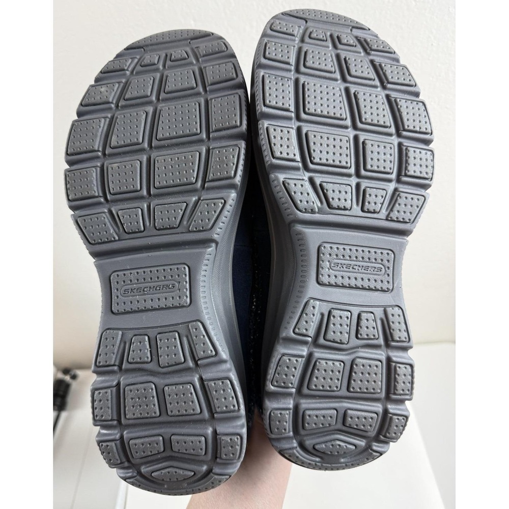 Skechers Easy Going Womens Blue Mule Clogs Comfort Slip On Casual Shoes Size 10 - Picture 6 of 9